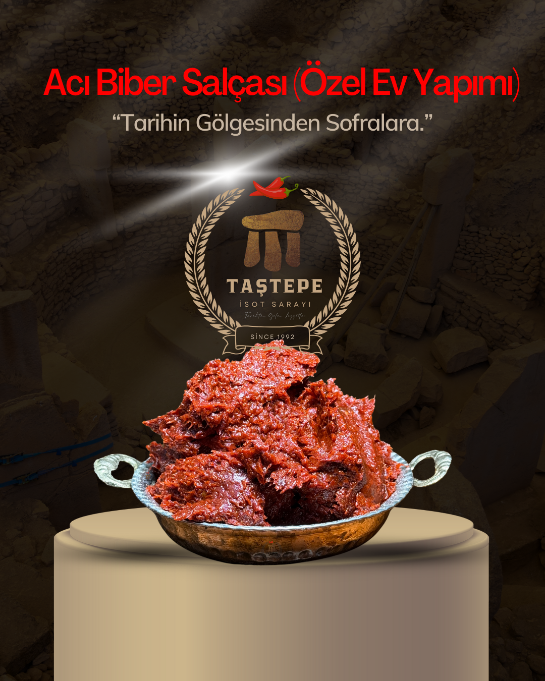 Acı Biber Salçası (Özel Ev Yapımı)