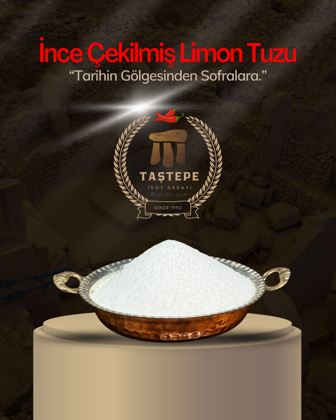 İnce Çekilmiş Limon Tuzu